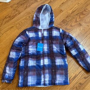 Columbia Youth Little Mountains Reversible Jacket Size L NWT $80 Retail
